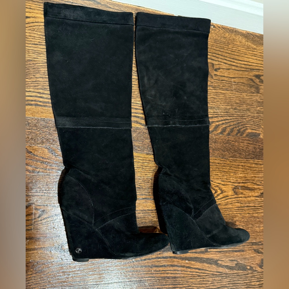 House of Harlow 1960 Black Over the Knee Boots